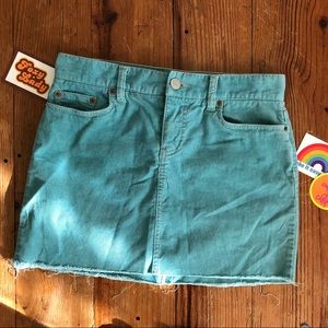 Retro corduroy skirt